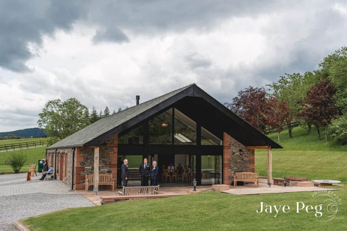 the cart shed at new house farm in the lake district